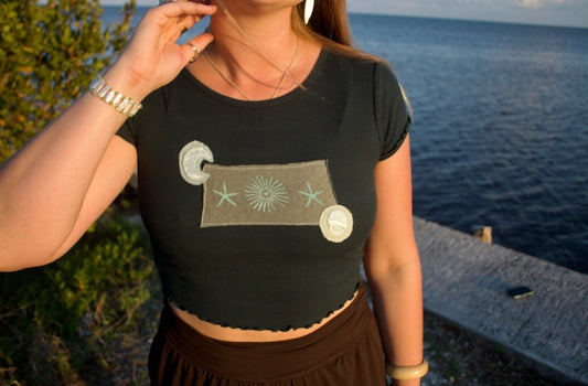 Sunshine sea star baby tee SM