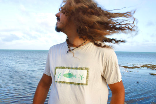 Triggerfish and sea star tee MD