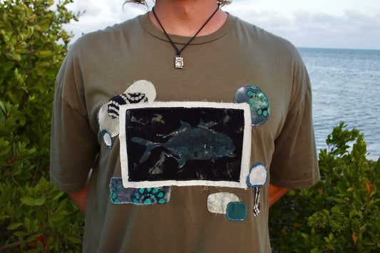 Olive green jack tee 2XL